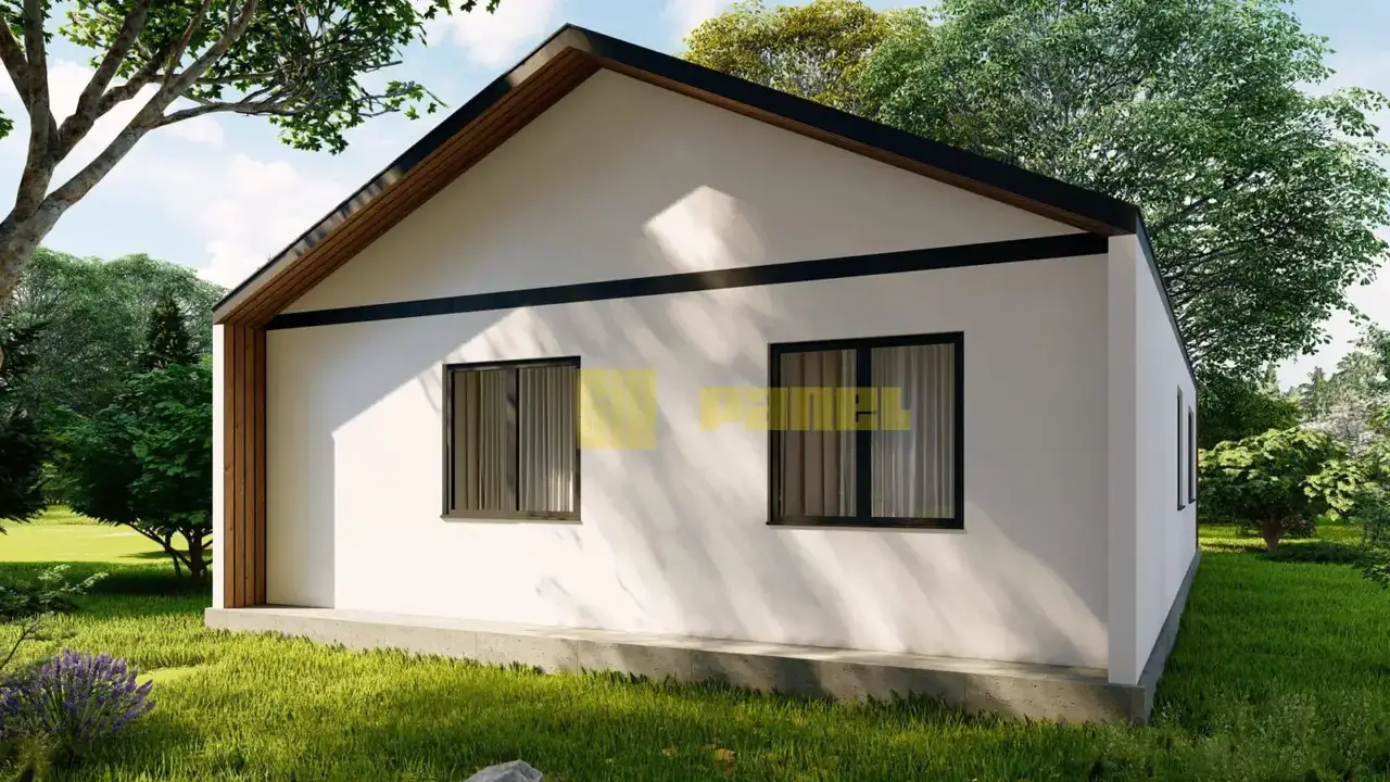 Проект дома из СИП панелей 104м²