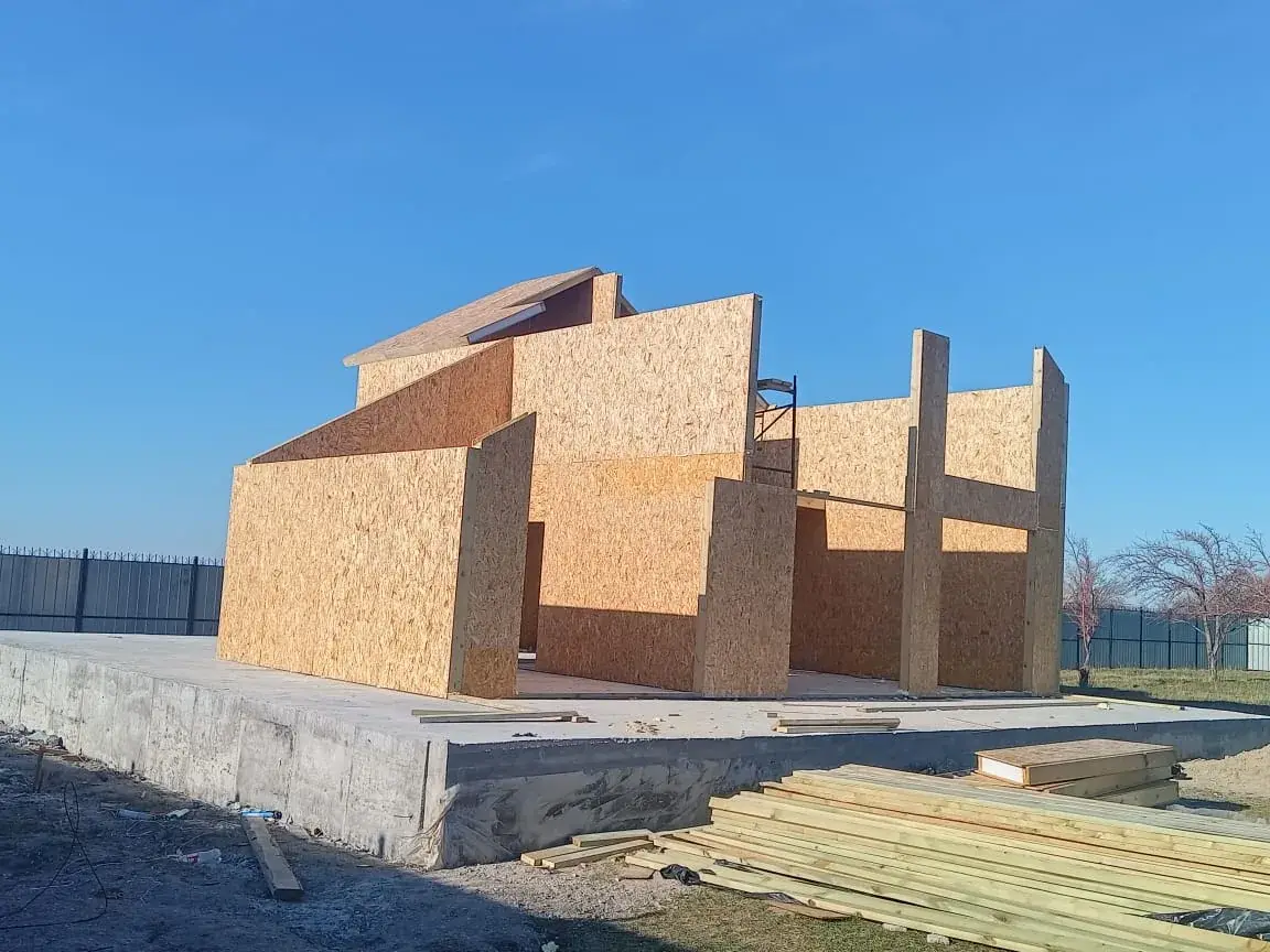 Барнхаус из СИП панелей