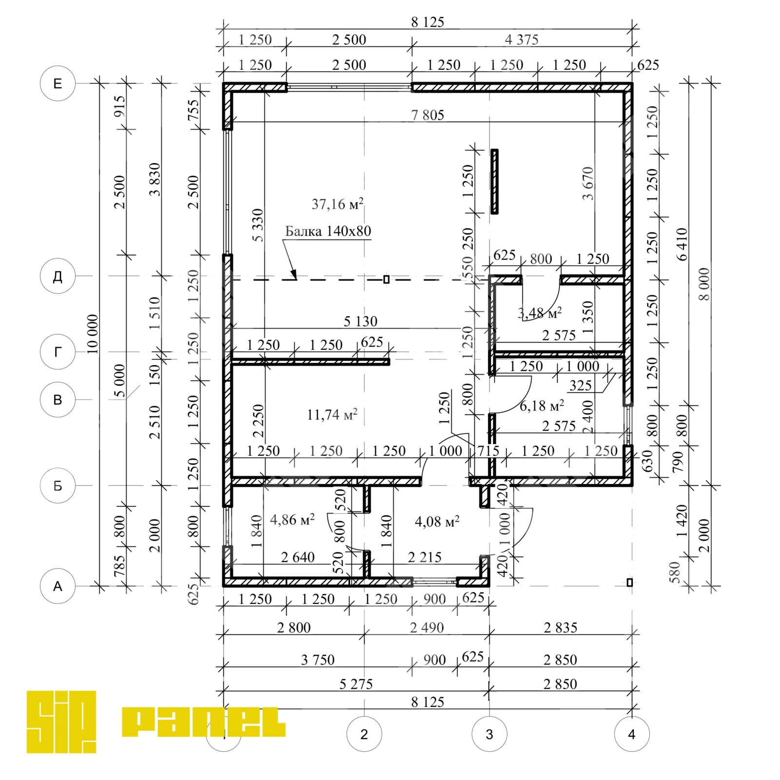 Дом из СИП-панелей 162.5 м² — идеально для семьи