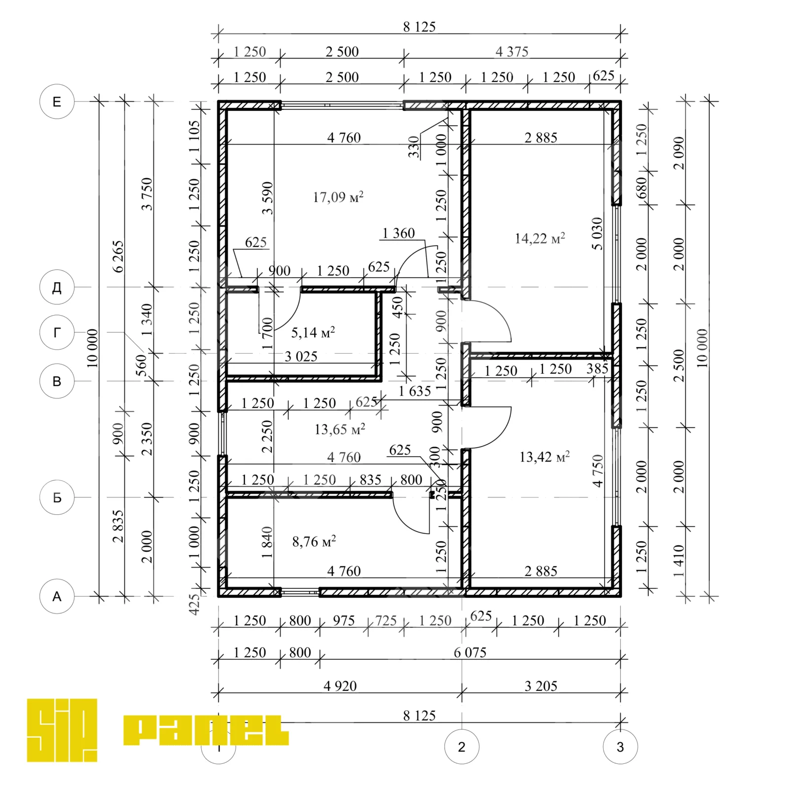 Дом из СИП-панелей 162.5 м² — идеально для семьи